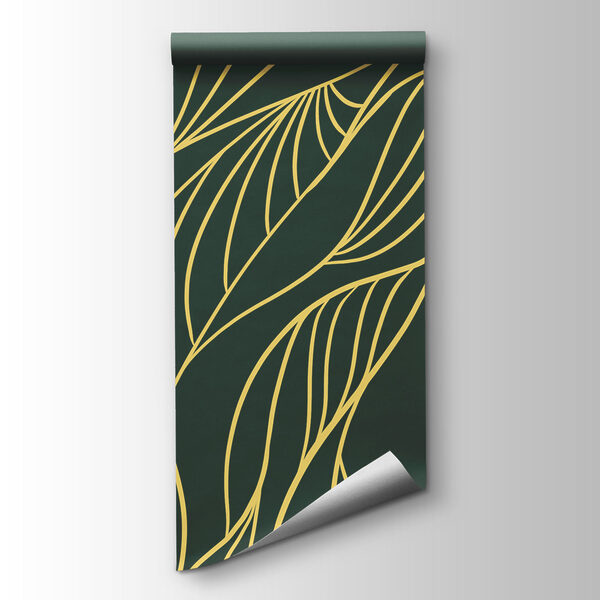 Fototapeten Gelb-grünes Design (Artikelnummer: t01047)