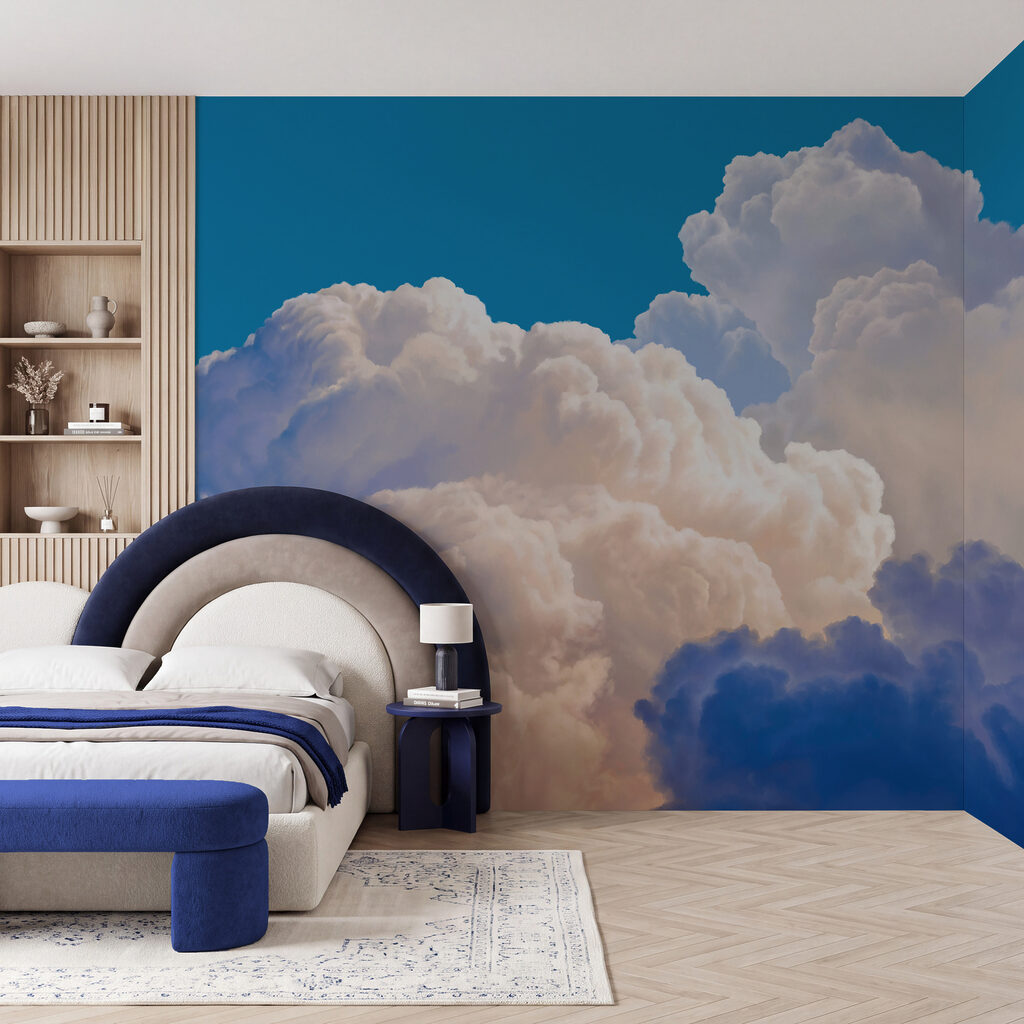 Fototapeten Blauer Himmel mit Wolken (Artikelnummer: t01046)