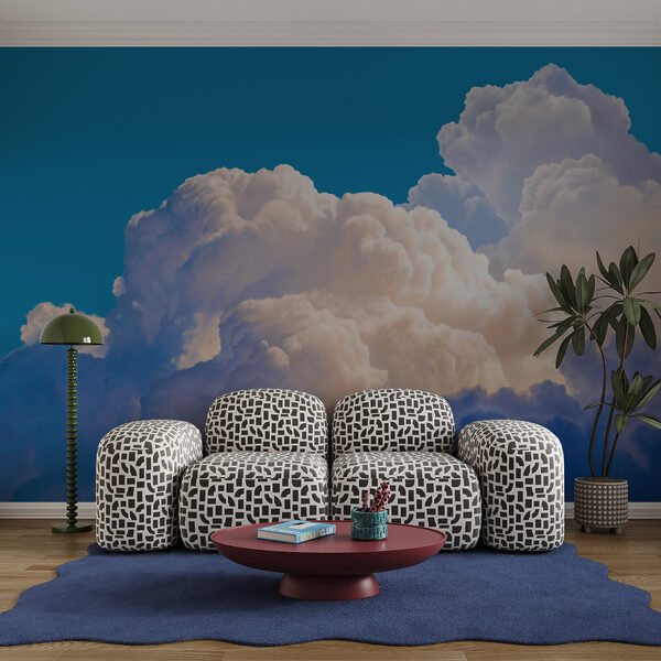 Fototapeten Blauer Himmel mit Wolken (Artikelnummer: t01046)