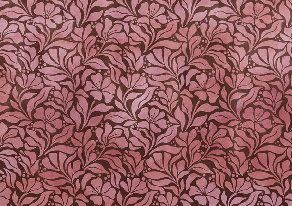 Fototapeten Muster aus rosa Blumen (Artikelnummer: t01114v2) Fototapeten Muster aus rosa Blumen (Artikelnummer: t01114v2)