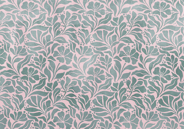 Fototapeten Blattmuster auf rosa Hintergrund (Artikelnummer: t01114v3) Fototapeten Blattmuster auf rosa Hintergrund (Artikelnummer: t01114v3)