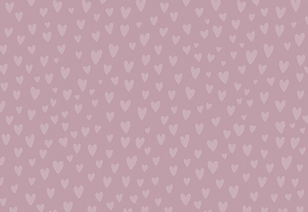 Fototapeten Rosa Hintergrund mit Herzen (Artikelnummer: t01088)