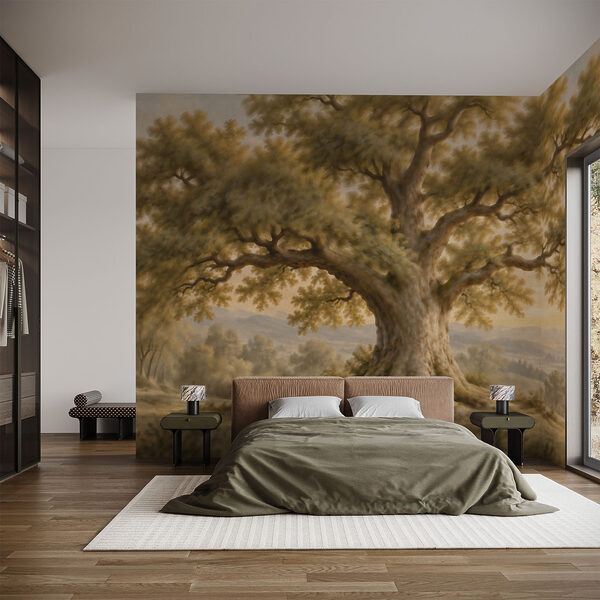 Fototapeten Großer Baum mit einem dicken Stamm (Artikelnummer: t01127v2) Fototapeten Großer Baum mit einem dicken Stamm (Artikelnummer: t01127v2)