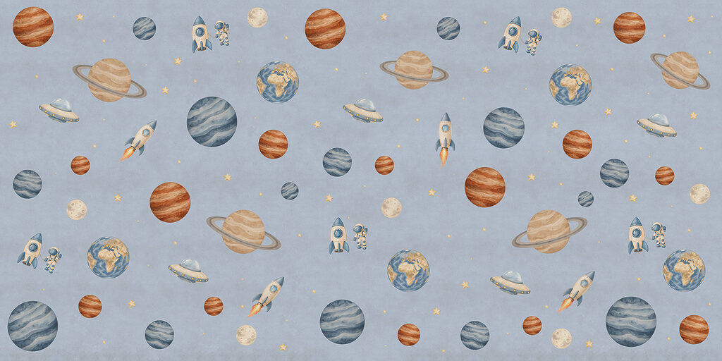 Fototapeten Anordnung von Planeten und Raketen (Artikelnummer: t01128v1) Fototapeten Anordnung von Planeten und Raketen (Artikelnummer: t01128v1)